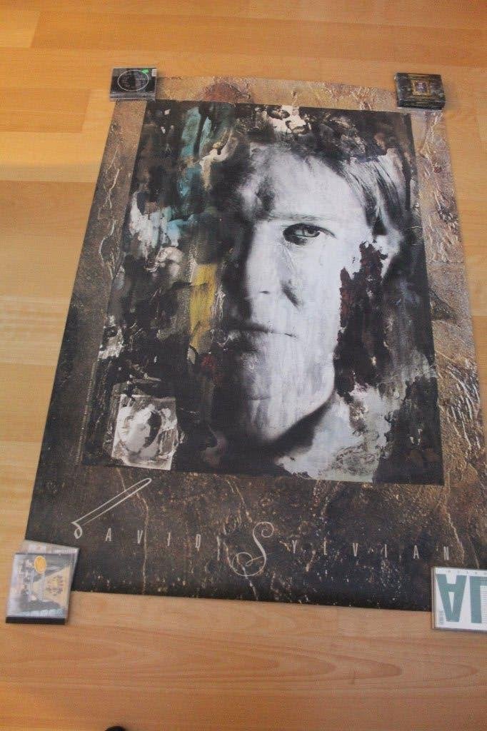 Poster David Sylvian van In Praise of Shamans tour, Verzamelen, Posters, Rechthoekig Staand, Deurposter of groter, Ophalen of Verzenden
