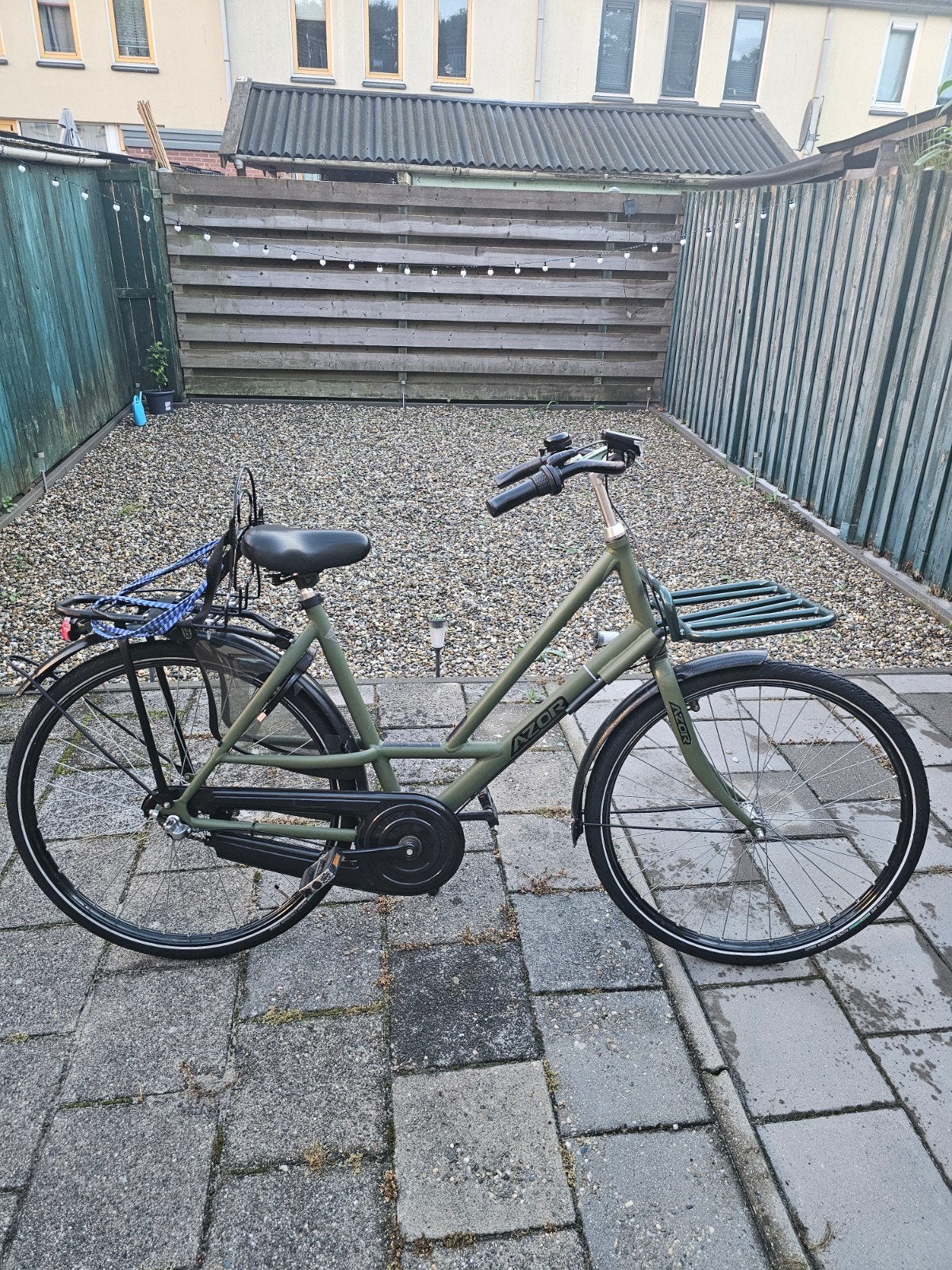 Azor transportfiets 56cm in zeer nette staat, Terugtraprem, 53 tot 56 cm, Versnellingen, Zo goed als nieuw