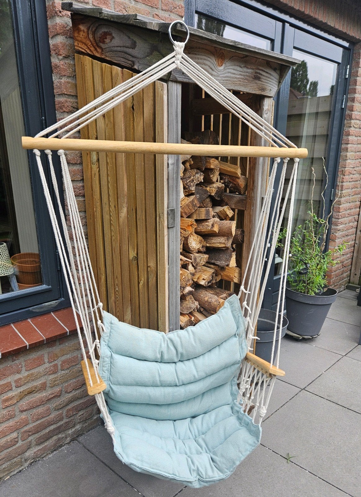 Hangstoel, Tuin en Terras, Hangmatten, Ophalen, Gebruikt, Eenpersoons, Binnen