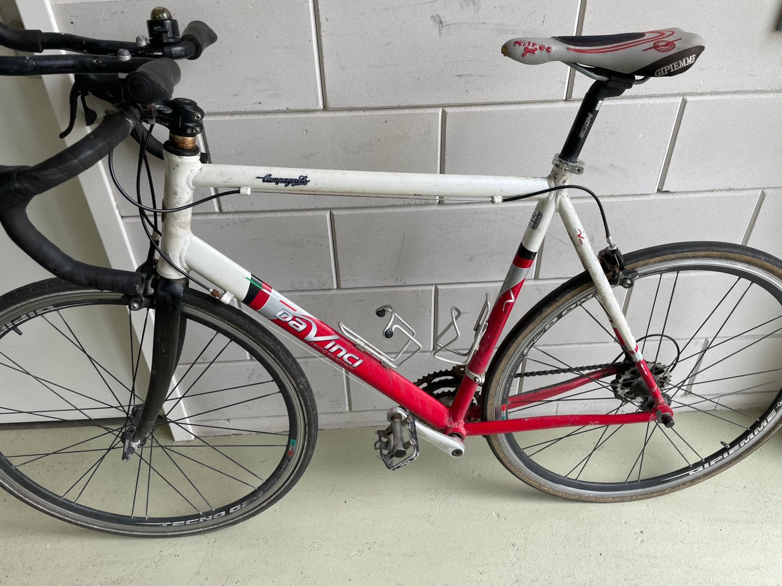 Racefiets Campagnolo DaVinci, Fietsen en Brommers, Fietsen | Racefietsen, Aluminium, Zo goed als nieuw, 57 tot 61 cm, Meer dan 20 versnellingen