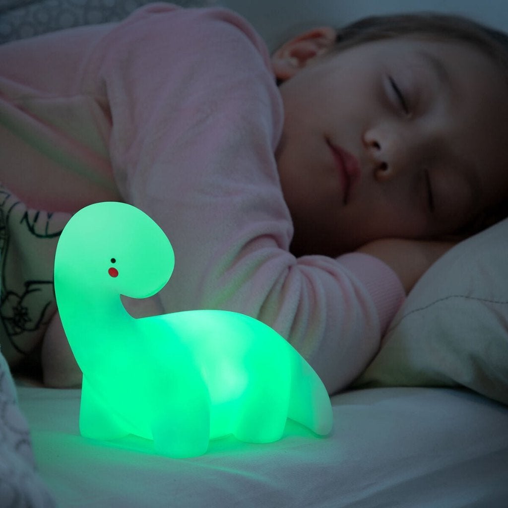 2 stuks Dinosaurus LED Nachtlampjes  NIEUW, Overige merken, Verzenden, Nieuw, Meerkleurig