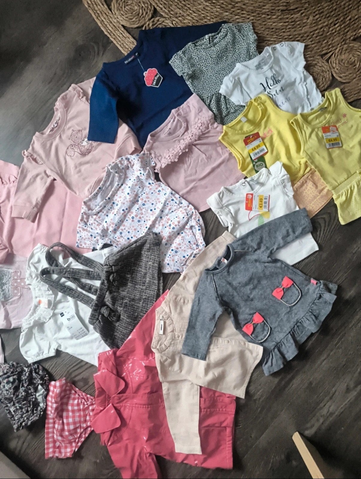 meisjes kleding bundel pakket 50/62, Ophalen of Verzenden, Zo goed als nieuw, Maat 56