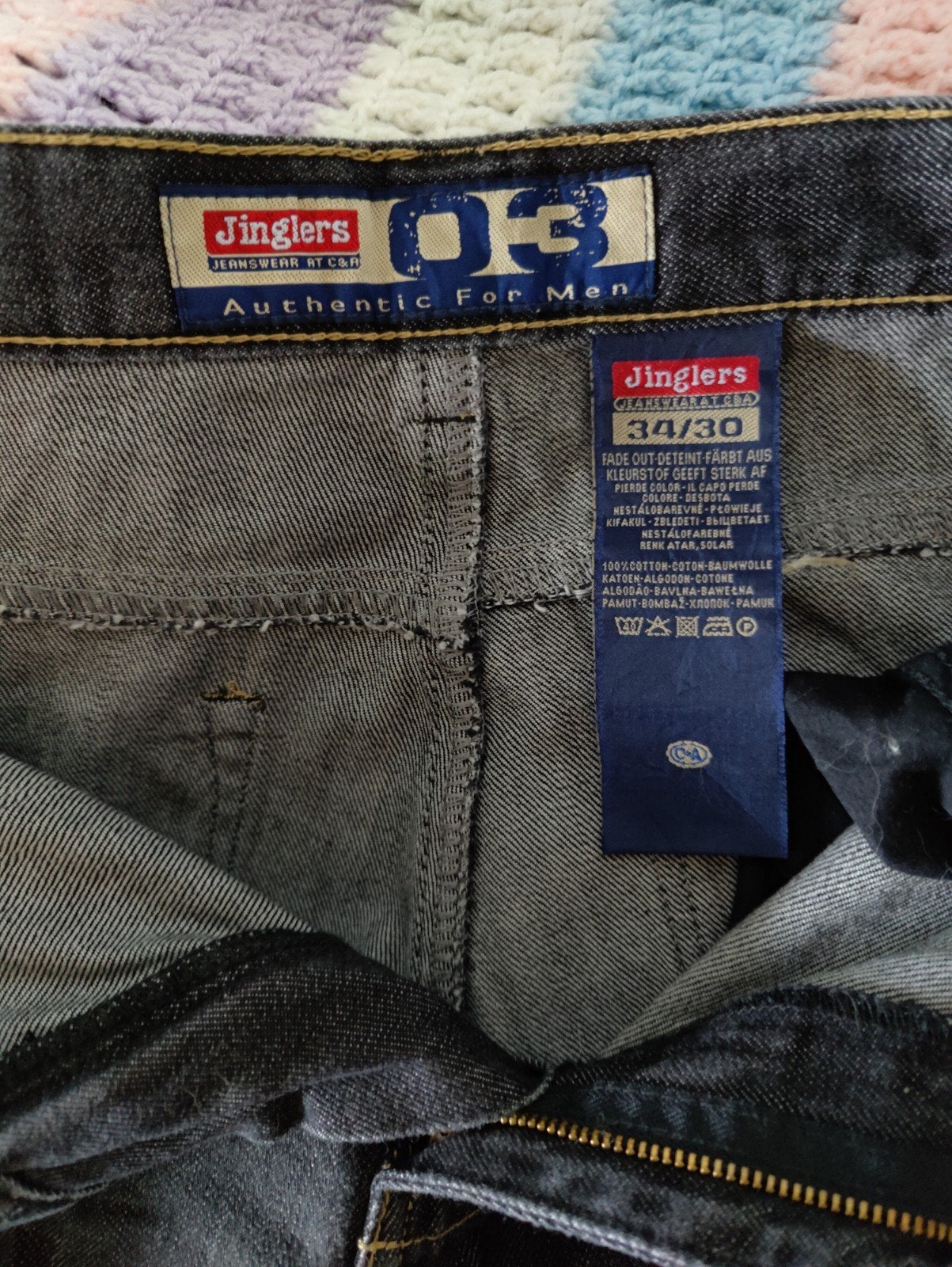 Nieuwe Jinglers heren jeans - Maat W34/L30, Zwart, Nieuw, Ophalen of Verzenden, Jinglers