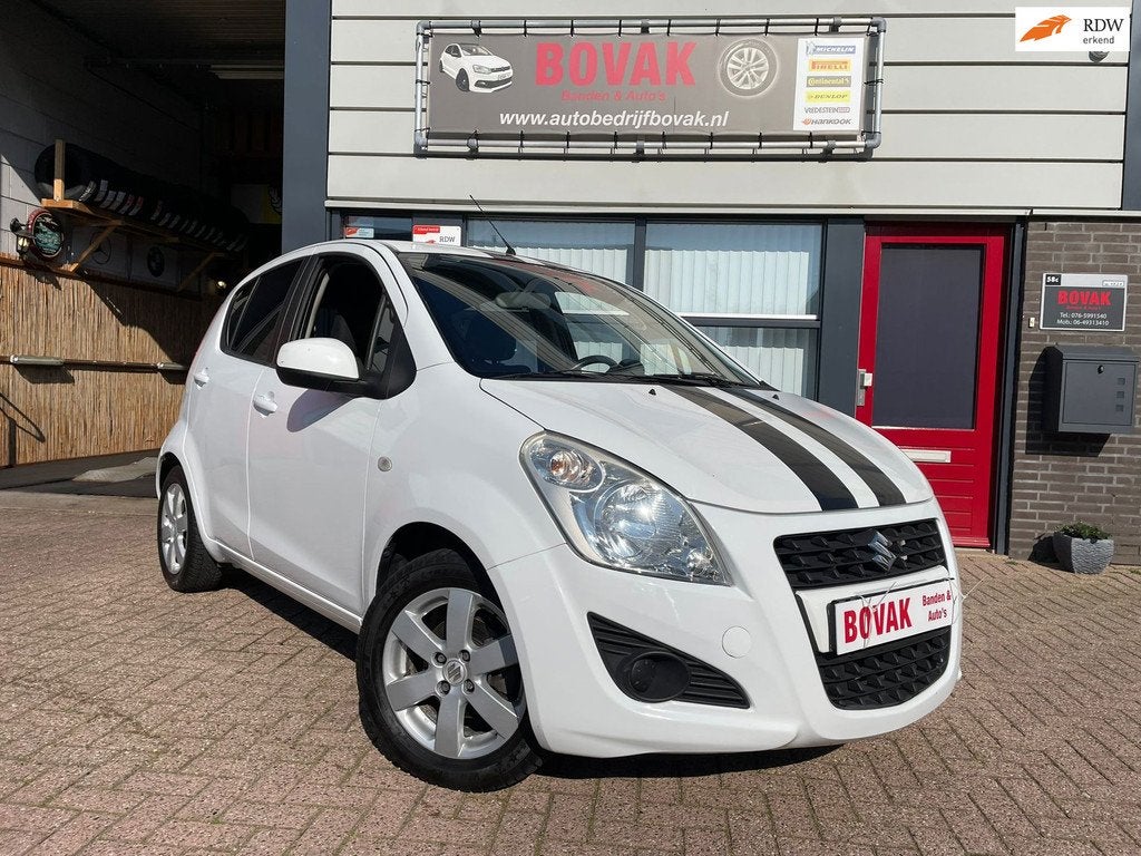 Suzuki SPLASH 1.2i 12v Exclusive White Sport, Auto's, Suzuki, Stof, Gebruikt, Zwart, Bedrijf