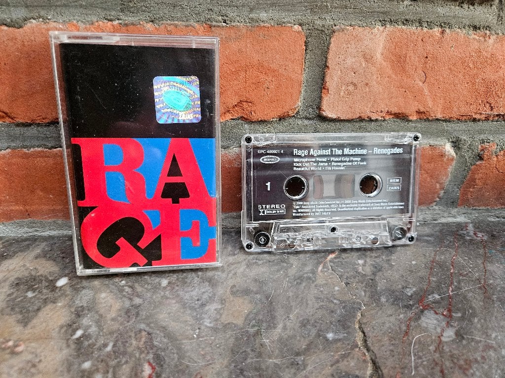 Rage Against the Machine – Renegades cassette, Cd's en Dvd's, Cassettebandjes, Ophalen of Verzenden, Zo goed als nieuw, 1 bandje