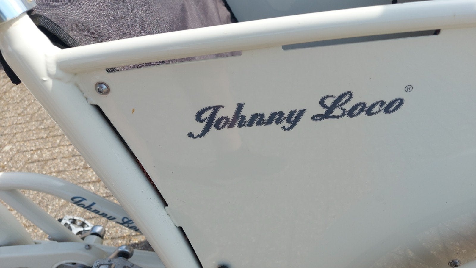 Johnny Loco Bakfiets - Perfect voor Gezinnen, Ophalen, Zo goed als nieuw, Johnny Loco
