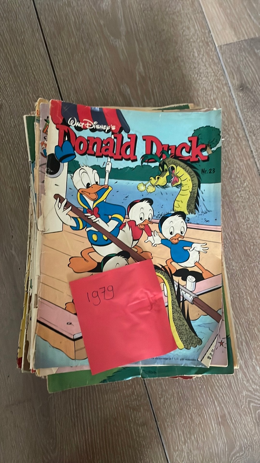 Donald Duck Strips 1979, Europa, Meerdere comics, Ophalen, Gelezen