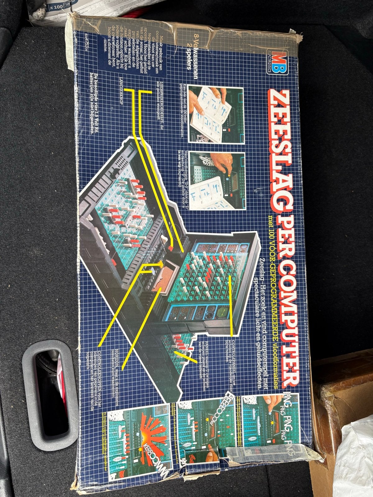 MB Zeeslag per Computer - Klassiek Bordspel, Een of twee spelers, Ophalen, Gebruikt