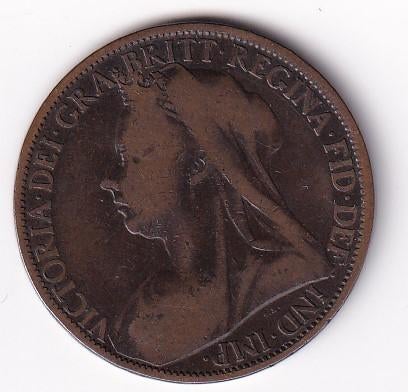 UK Penny 1900 Zeer Goed, Verzenden, Overige landen, Losse munt