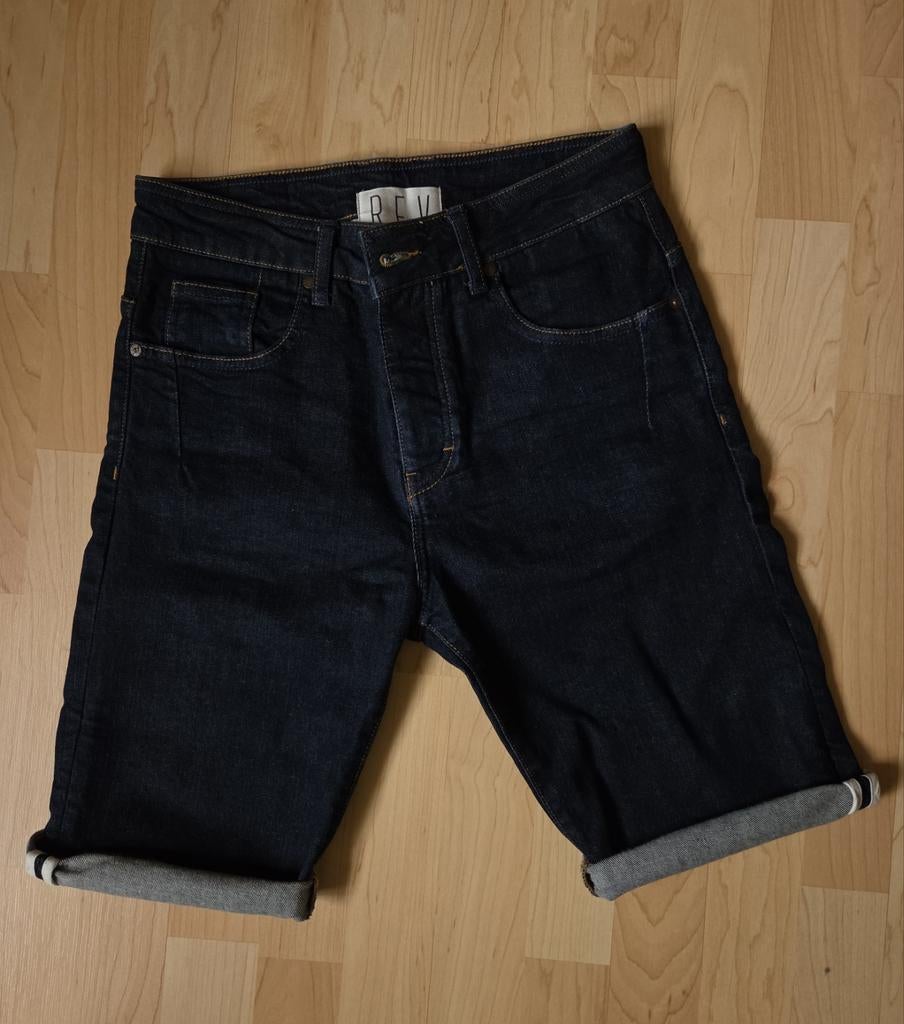 Mooie jeans korte broek / short, Broek, Meisje, Revelation, Nieuw