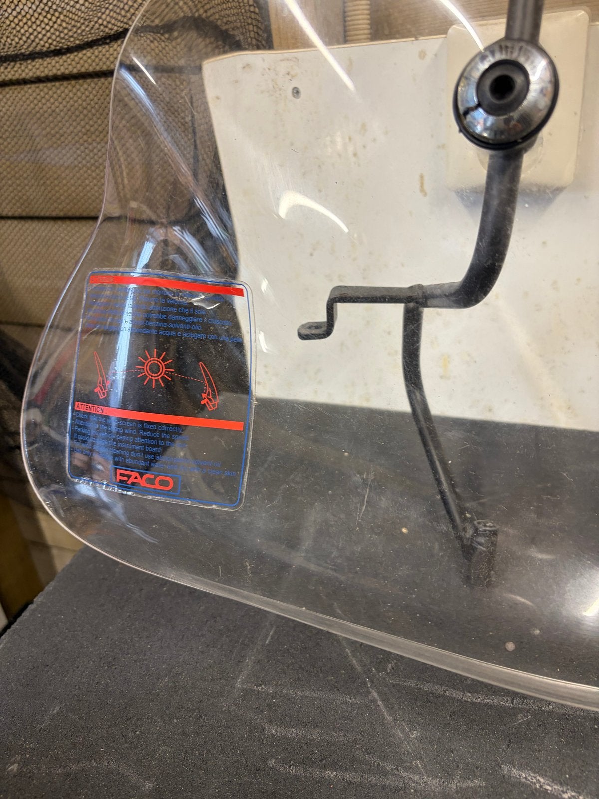 Windscherm Peugeot Vivacity 2005 - Zo goed als nieuw, Ophalen of Verzenden, Zo goed als nieuw, Overige typen, Peugeot