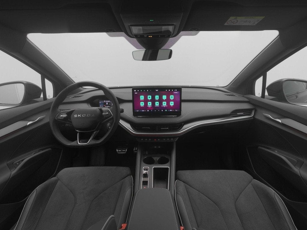 Skoda Elroq 85 Sportline | SoH 100% | Trekhaak | Warmtepomp, Auto's, Skoda, Automaat, Achterwielaandrijving, Gebruikt, Zwart