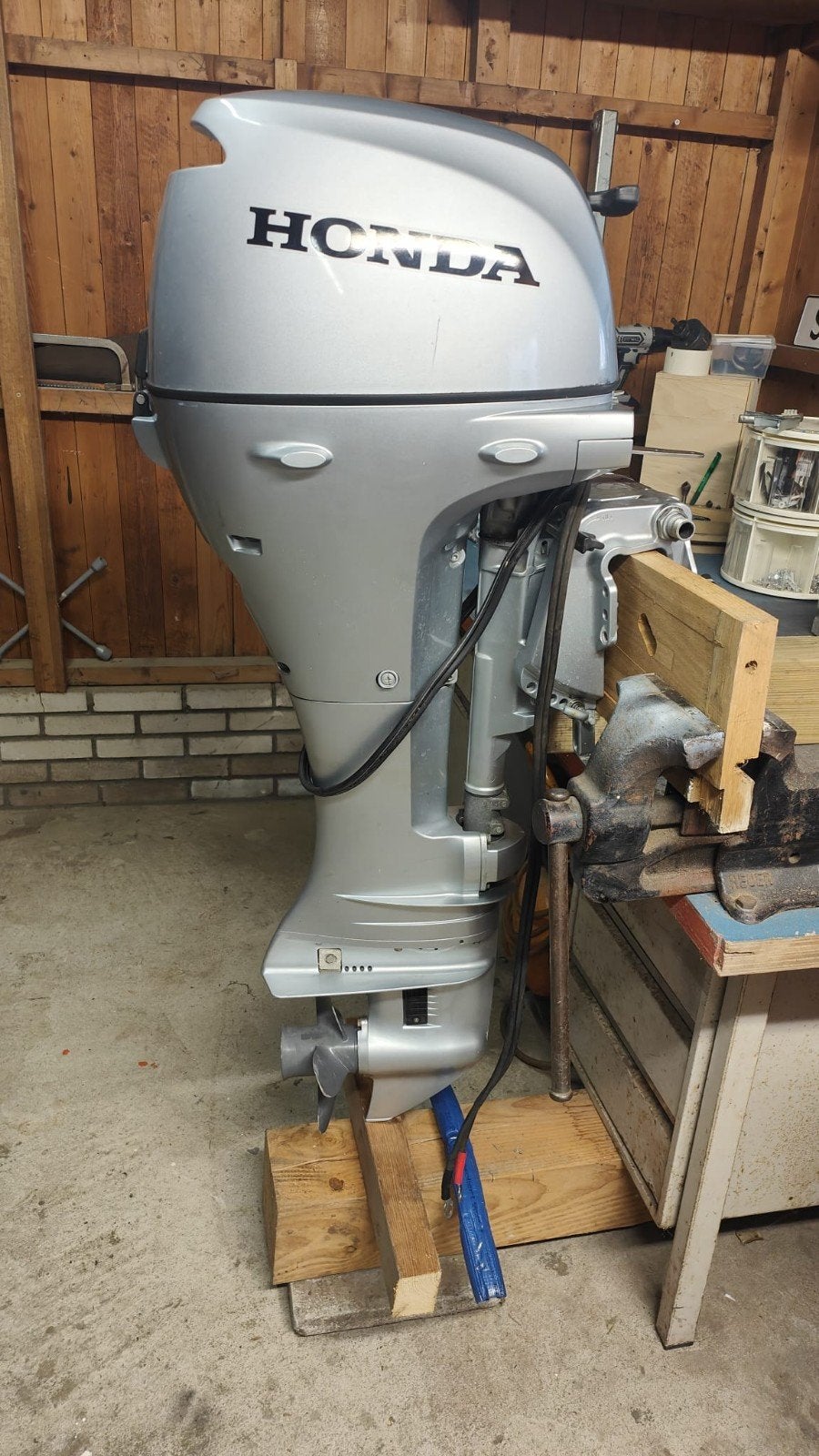 Honda 8 PK Buitenboordmotor met afstandsbediening, Ophalen, Gebruikt, 5 tot 10 pk, Viertaktmotor