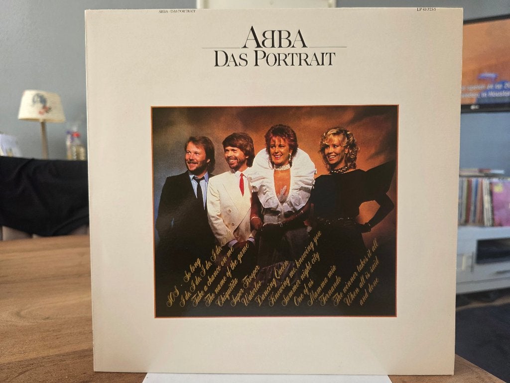 LP ABBA – Das Portrait, Cd's en Dvd's, LP, Gebruikt, Ophalen of Verzenden, Pop