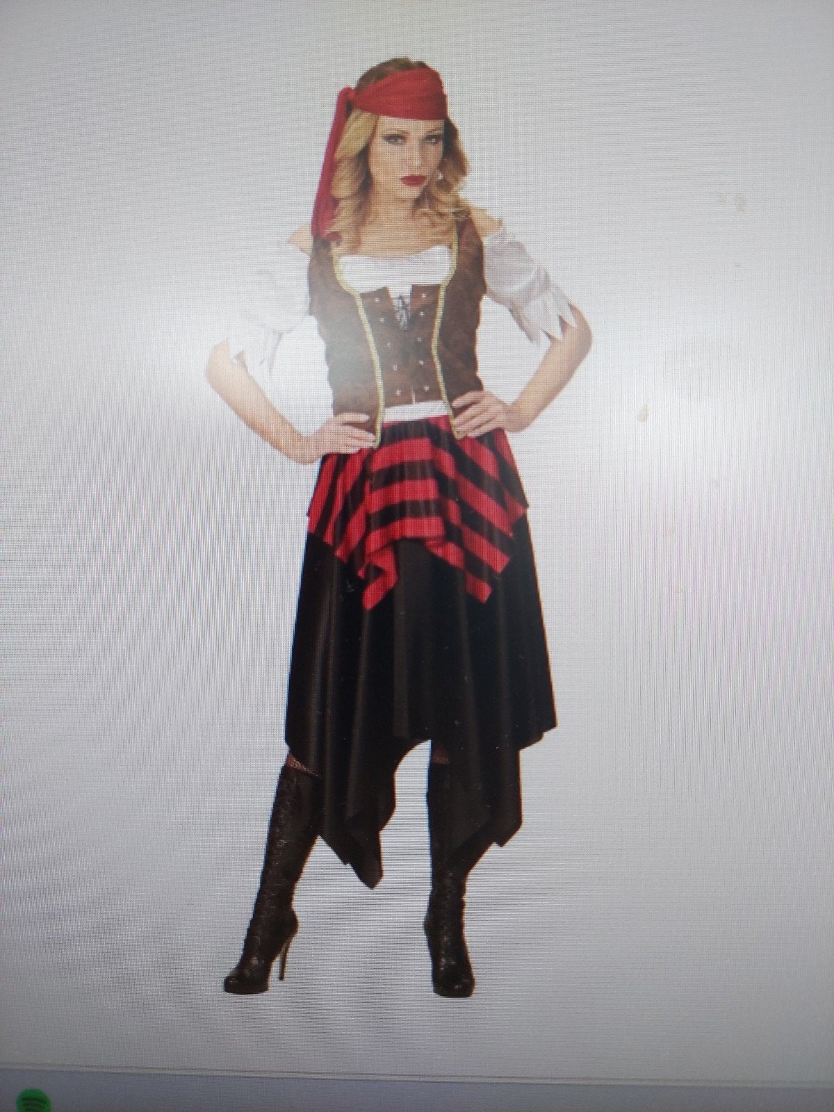 Piratenkostuum voor dames - Compleet en stijlvol, Maat 38/40 (M), Ophalen of Verzenden, Kleding, Overige thema's