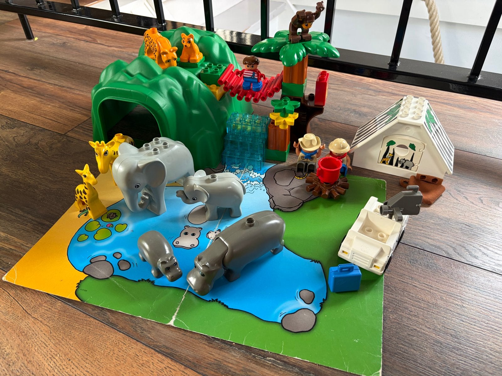 LEGO Duplo 3095 Safari Avontuur Set collectors item, Ophalen, Gebruikt, Overige merken