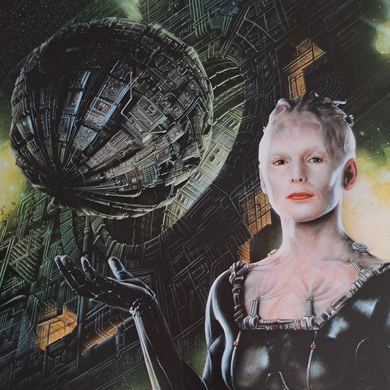Star Trek Borg Queen, Ophalen of Verzenden, Boek of Poster