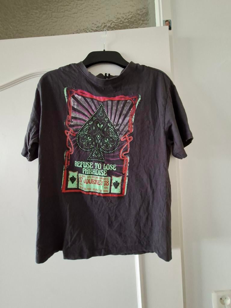 Leuk t shirt, maat xs, Kleding | Dames, Ophalen, Zo goed als nieuw, Maat 34 (XS) of kleiner, Korte mouw