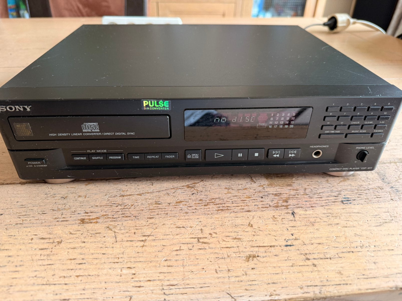Sony cdp-m11 cd-speler zie foto’s, Audio, Tv en Foto, Cd-spelers, Ophalen of Verzenden, Zo goed als nieuw, Sony