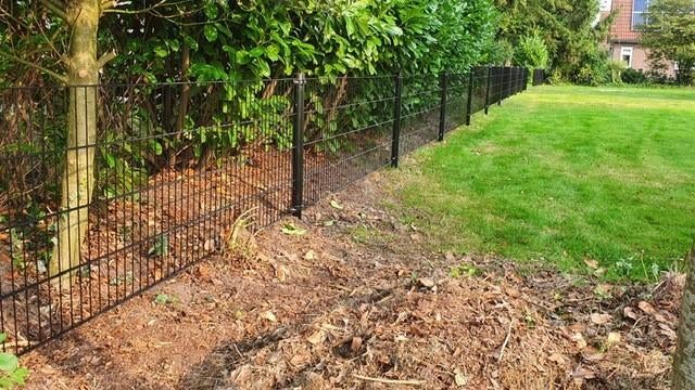 75 meter dubbelstaafmat hekwerk, hoogte 80 centimeter!, Ophalen, S, Nieuw, Dubbelstaafmat hekwerk