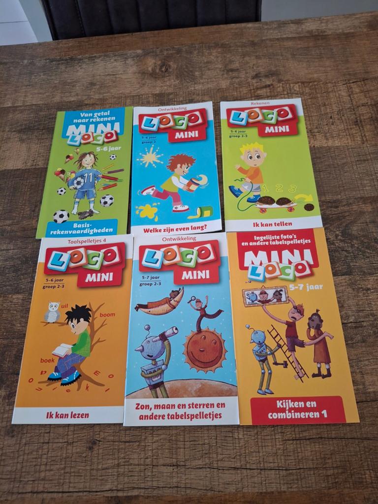 Nieuwe mini loco boekjes vanaf 5 jaar, Kinderen en Baby's, Speelgoed | Educatief en Creatief, Ophalen of Verzenden, Nieuw