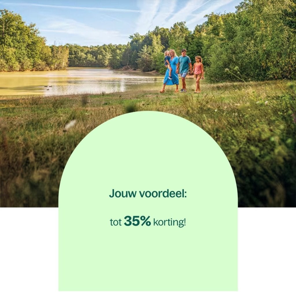 Korting centerparcs, Drie personen of meer, Kortingsbon, Bungalowpark
