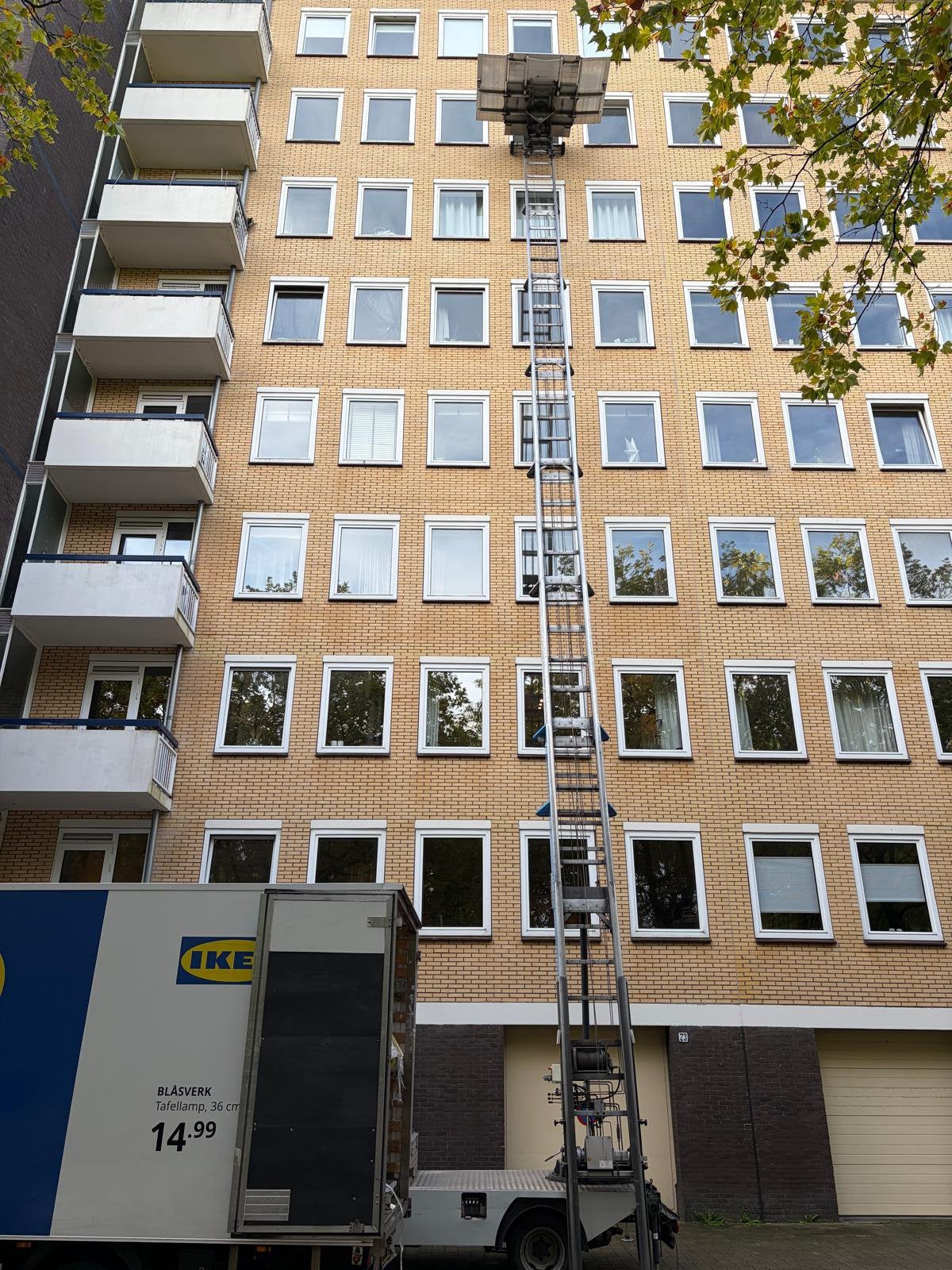 Verhuislift huren met bediener vanaf € 80,- p/u, Inpakservice, Bedrijfsverhuizingen