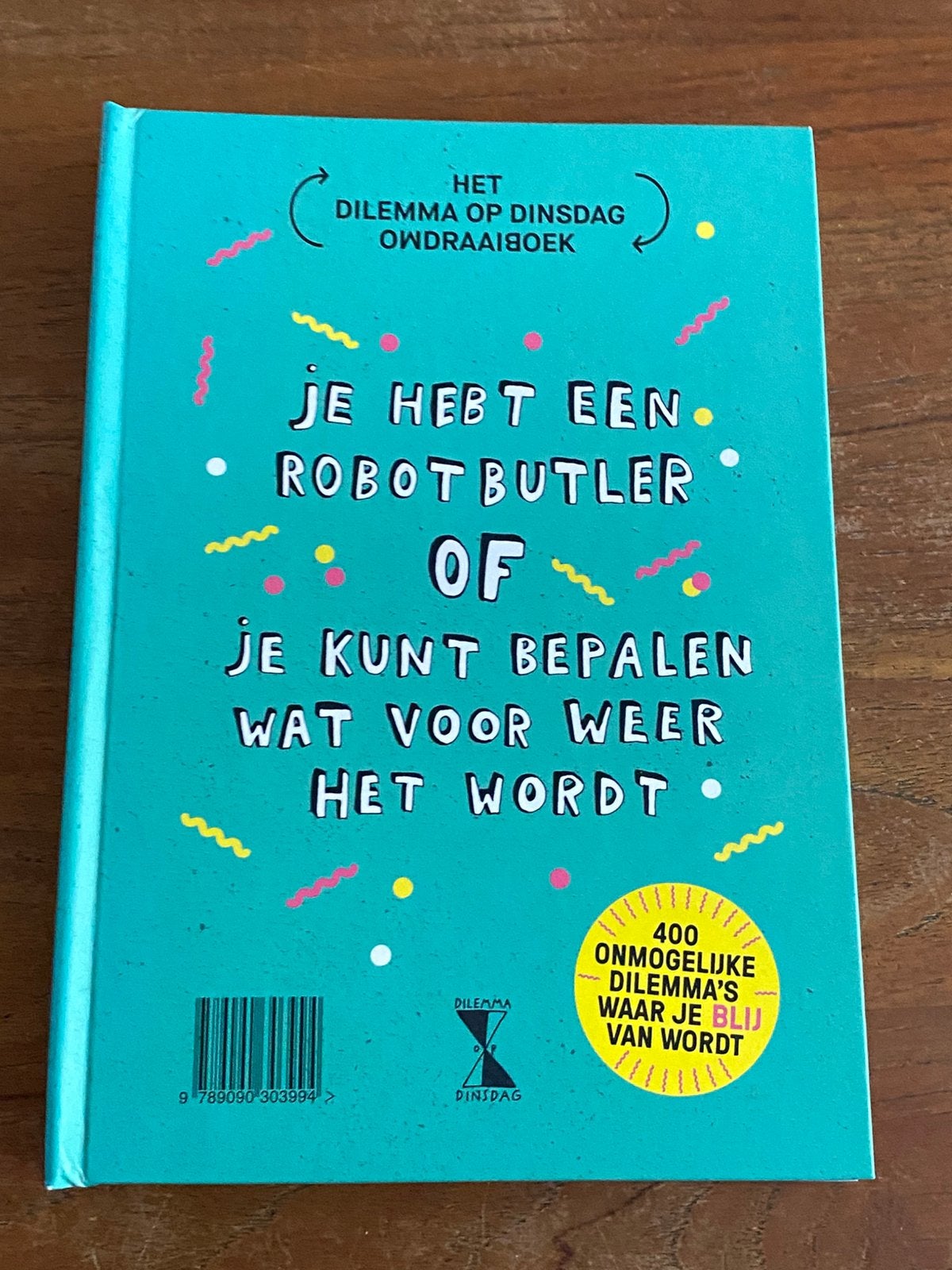 Het Dilemma op Dinsdag-omdraaiboek,  Marloes Toonen - nieuw, Ophalen of Verzenden, Nieuw, Dilemma op Dinsdag