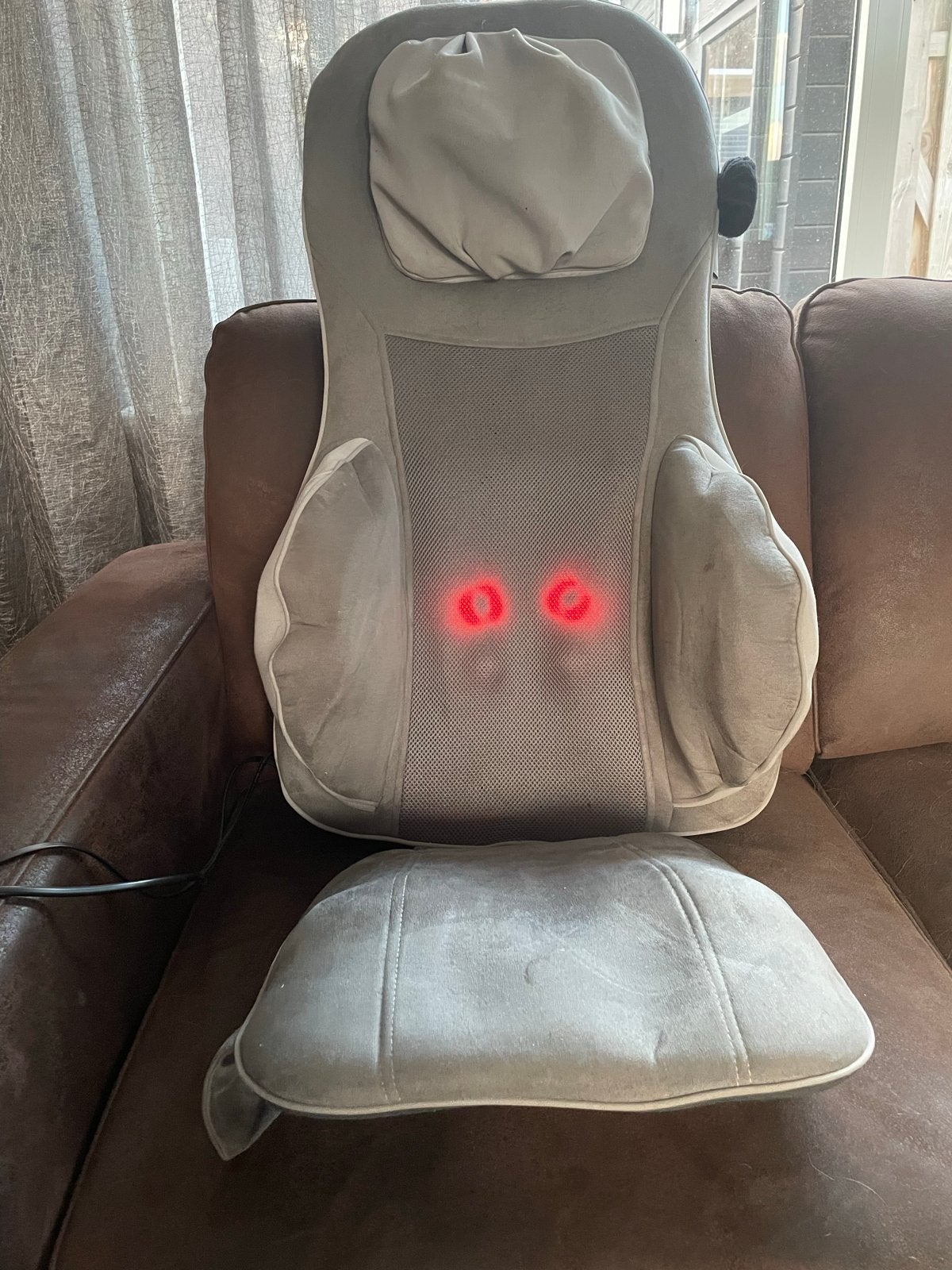 Medisana Shiatsu Massagestoel MC 825 - Zo goed als nieuw, Ophalen, Zo goed als nieuw, Massagestoel of Kussen