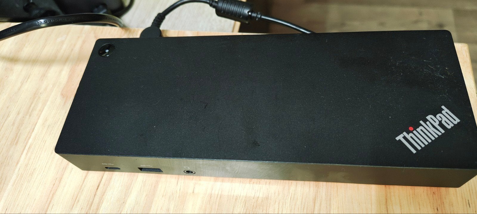 Lenovo thinkpad usb C dock met 90 watt adapter, Ophalen of Verzenden, Zo goed als nieuw