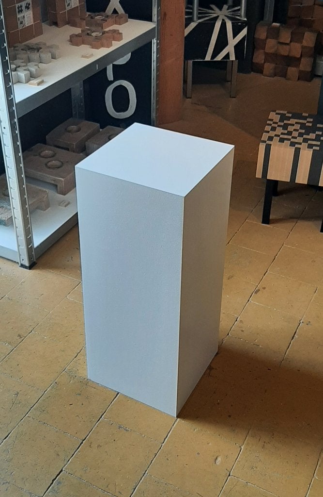 Zuil zwit mat 25x25x60cm, Ophalen of Verzenden, Nieuw