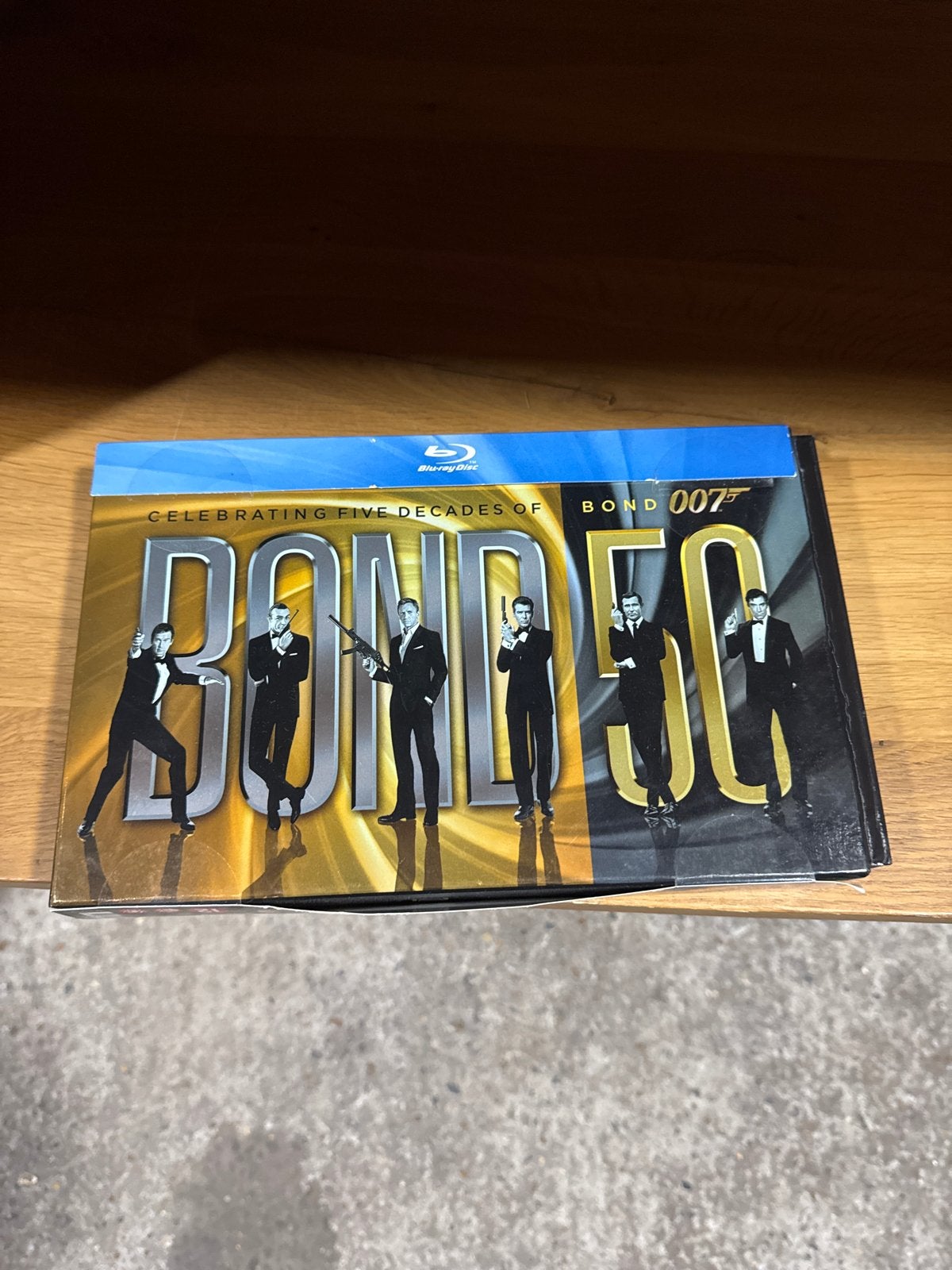 James Bond 50th Anniversary Collection Blu-ray Boxset, Cd's en Dvd's, Engels, Nederlands, Boxset, Actie