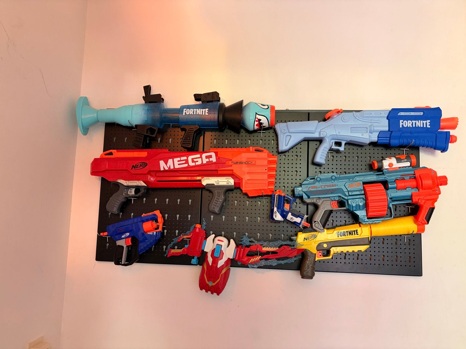 Grote Nerf Blaster Collectie met Fortnite en Mega Blasters, Ophalen of Verzenden, Gebruikt, Jongen of Meisje