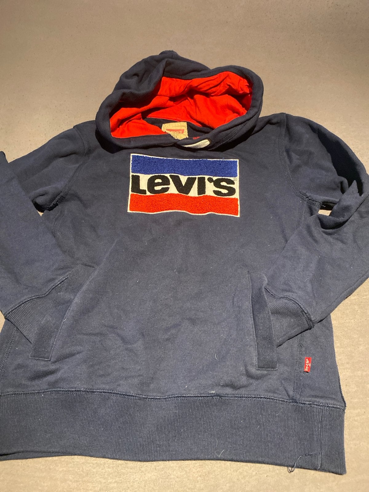 Levi's hoodie maat 12 jaar - origineel en in goede staat, Ophalen of Verzenden, Gebruikt, Jongen of Meisje