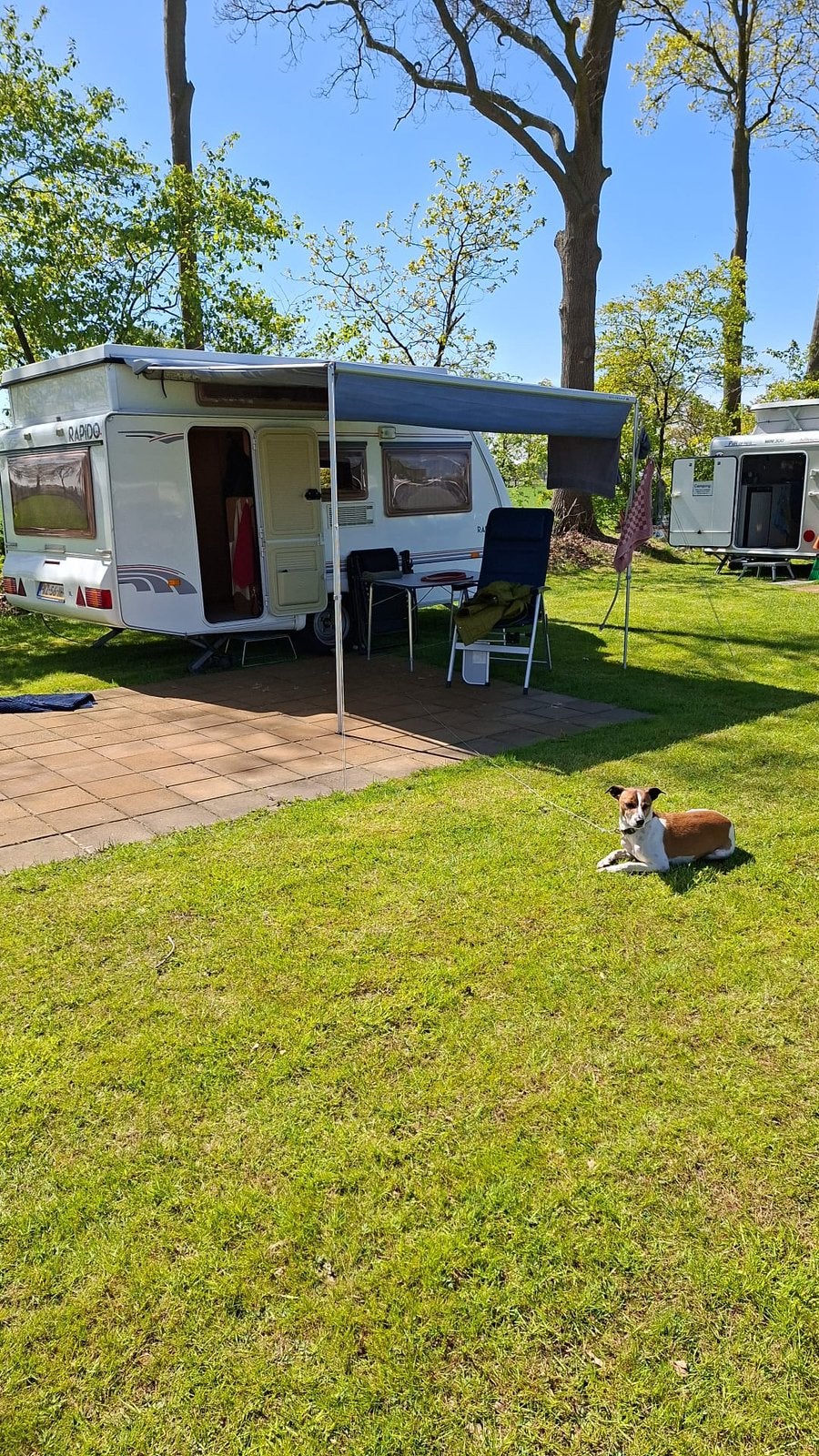 Fiamma zak luifel 280cm, Caravans en Kamperen, Caravan accessoires, Ophalen, Gebruikt