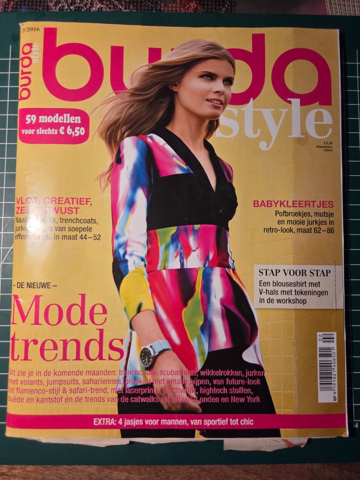 Burda Style Mode Tijdschrift - Februari 2016, Ophalen of Verzenden