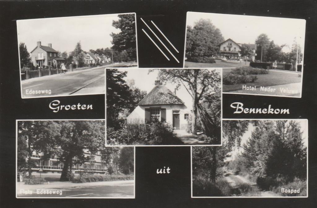 BENNEKOM Edeseweg Hotel Bospad Groeten, Verzenden, 1960 tot 1980, Gelopen, Gelderland