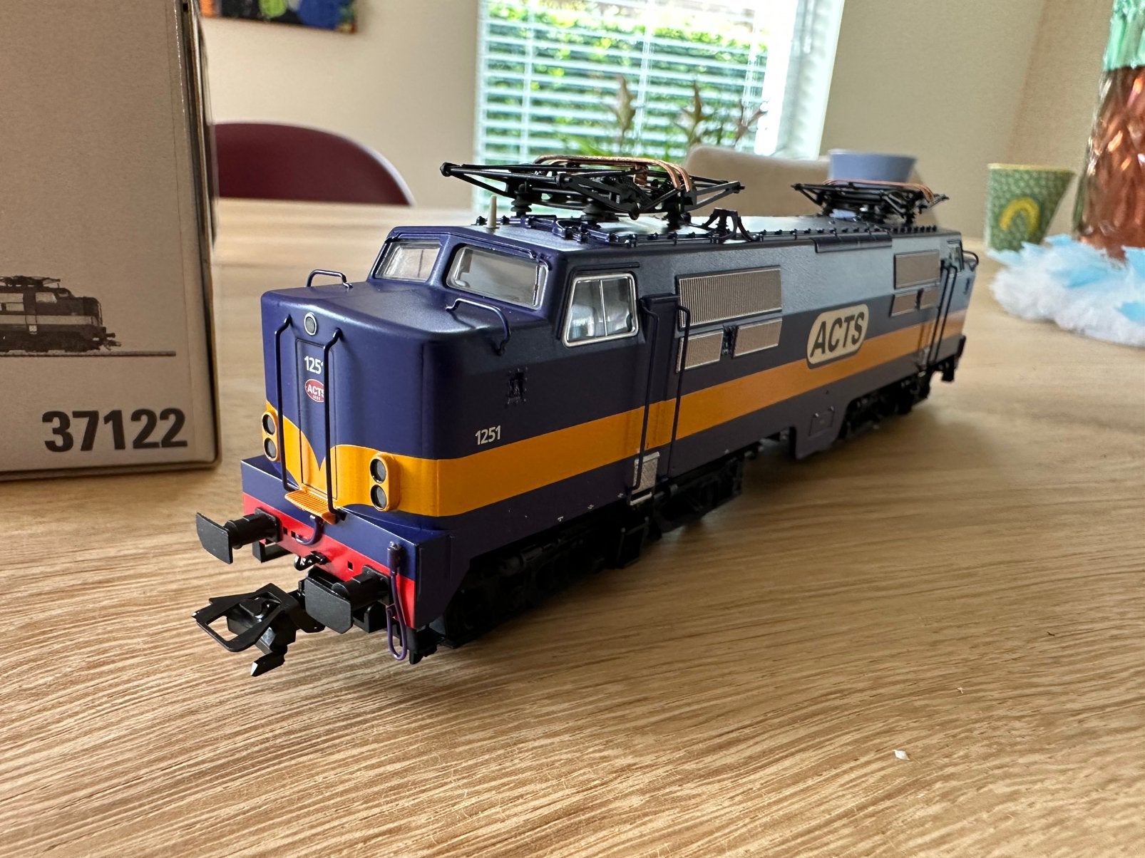 Marklin 37122 NS 1251 ACTS MFX sound in topstaat, Wisselstroom, Locomotief, -, -