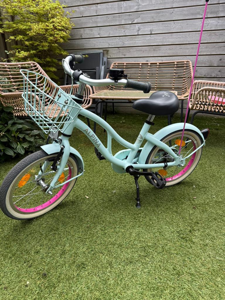 Alpina meisjesfiets 16 inch, Ophalen, Zo goed als nieuw, 16 inch