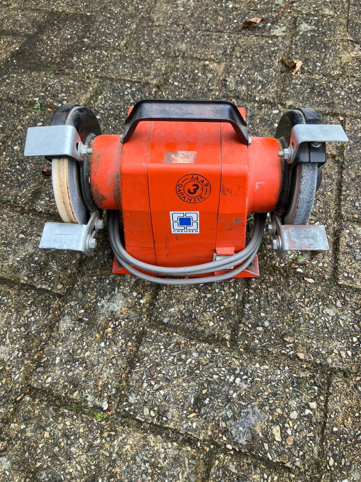 Grote Creusen slijpmachine, Doe-het-zelf en Verbouw, Ophalen of Verzenden, Gebruikt, Minder dan 700 watt, Werkbankslijpmachine