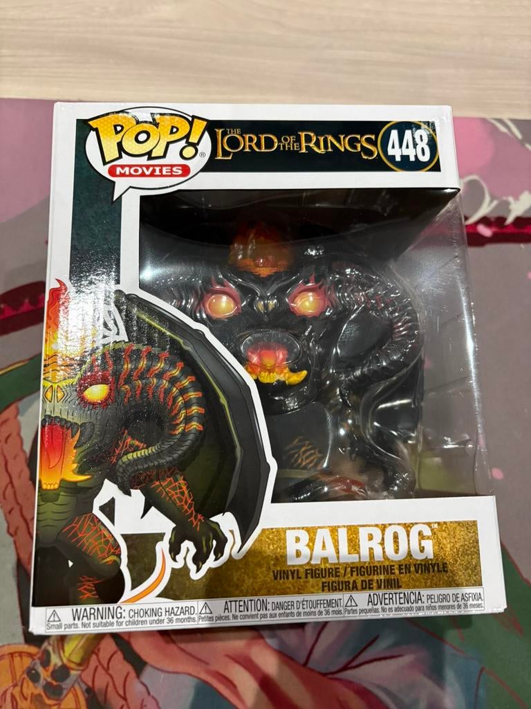 Balrog #448 Funko POP! Movies: Lord of the Rings, Verzamelen, Poppetjes en Figuurtjes, Funko Europe, Ophalen of Verzenden, Zo goed als nieuw