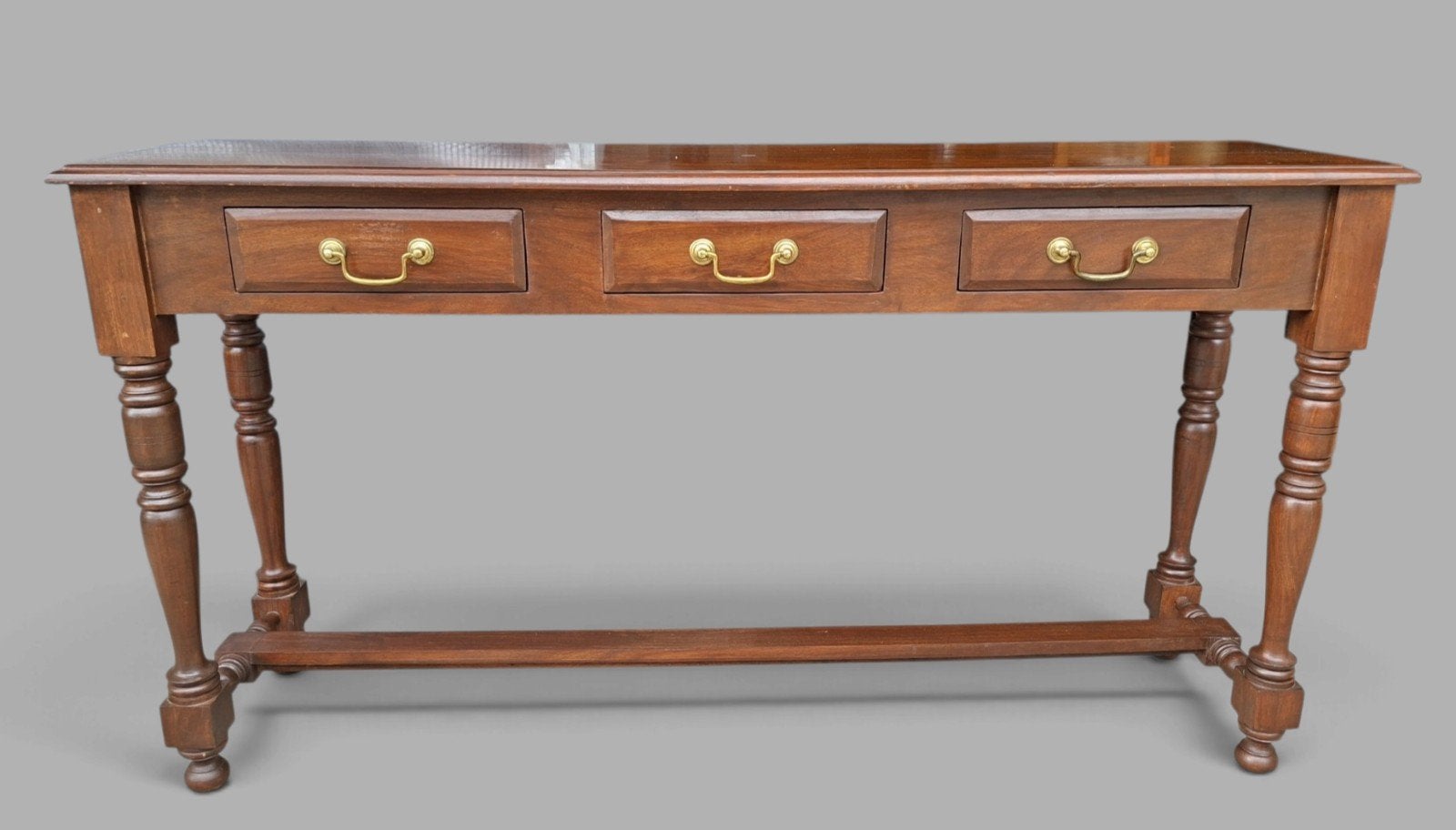 Klassieke engelse sidetable, haltafel, wandconsole, lichte,, Huis en Inrichting, Ophalen of Verzenden, 25 tot 50 cm, Rechthoekig