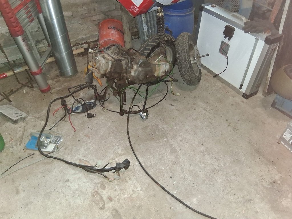 scooter onderdelen, Ophalen of Verzenden, Gebruikt, Overige typen, Overige merken