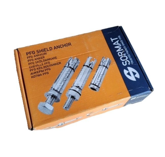 4 nieuwe dozen keilbouten SORMAT  PFG 8 MM, Niet ingevuld, Gebruikt, Niet ingevuld, Niet ingevuld