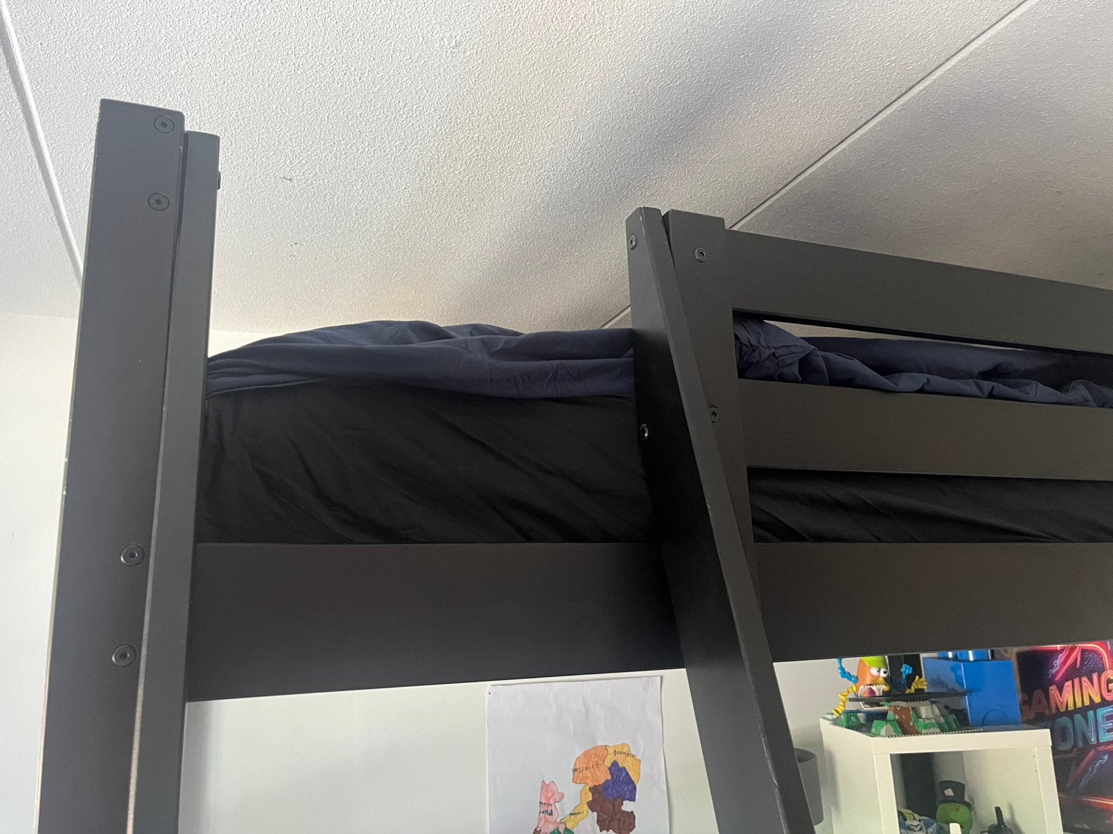 Hoogslaper, Ophalen, Hoogslaper, Tweepersoons, 140 cm