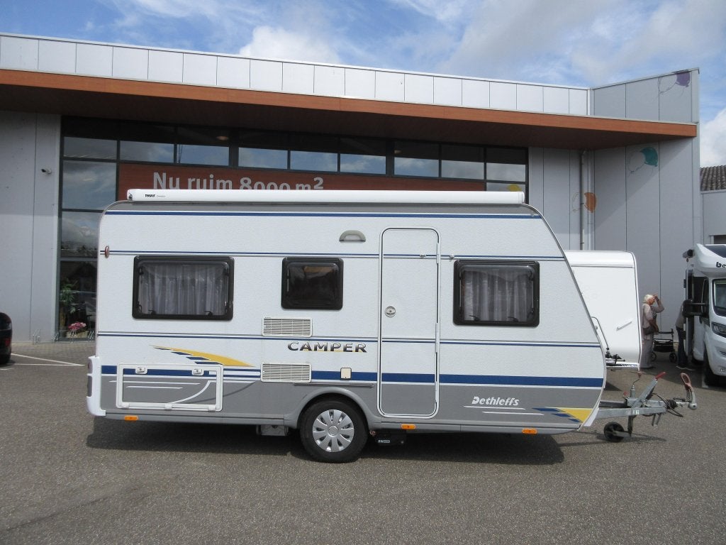 Dethleffs Camper 430 DB MET MOVER EN VASTE LUIFEL, Rondzit, 750 - 1000 kg, Dethleffs, Tot en met 4