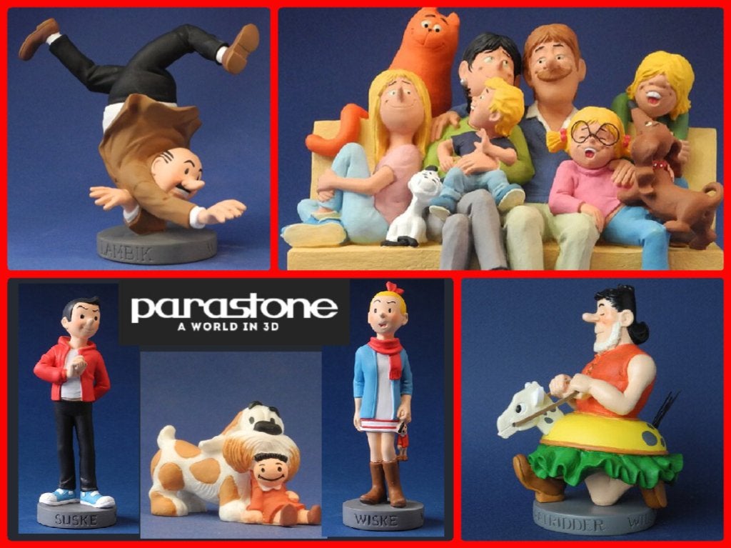 Suske & Wiske Jerom Sidonia Parastone beeldjes, Verzamelen, Nl, Nieuw, Ophalen of Verzenden, Info@americansaleshop.nl