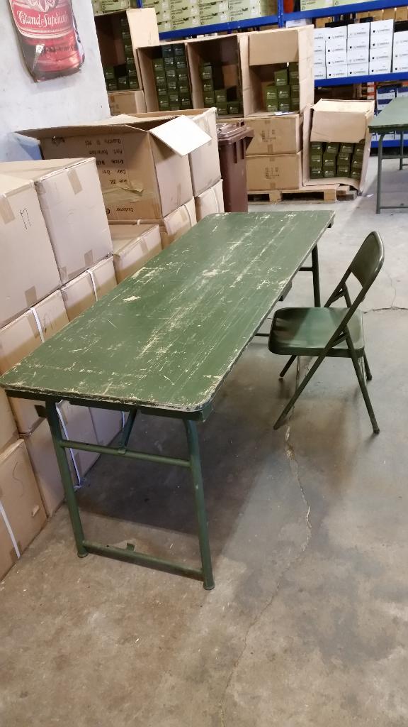 Militaire Veldtafels Origineel, Verzamelen, Militaria | Algemeen, Landmacht, Overige typen, Nederland, Ophalen