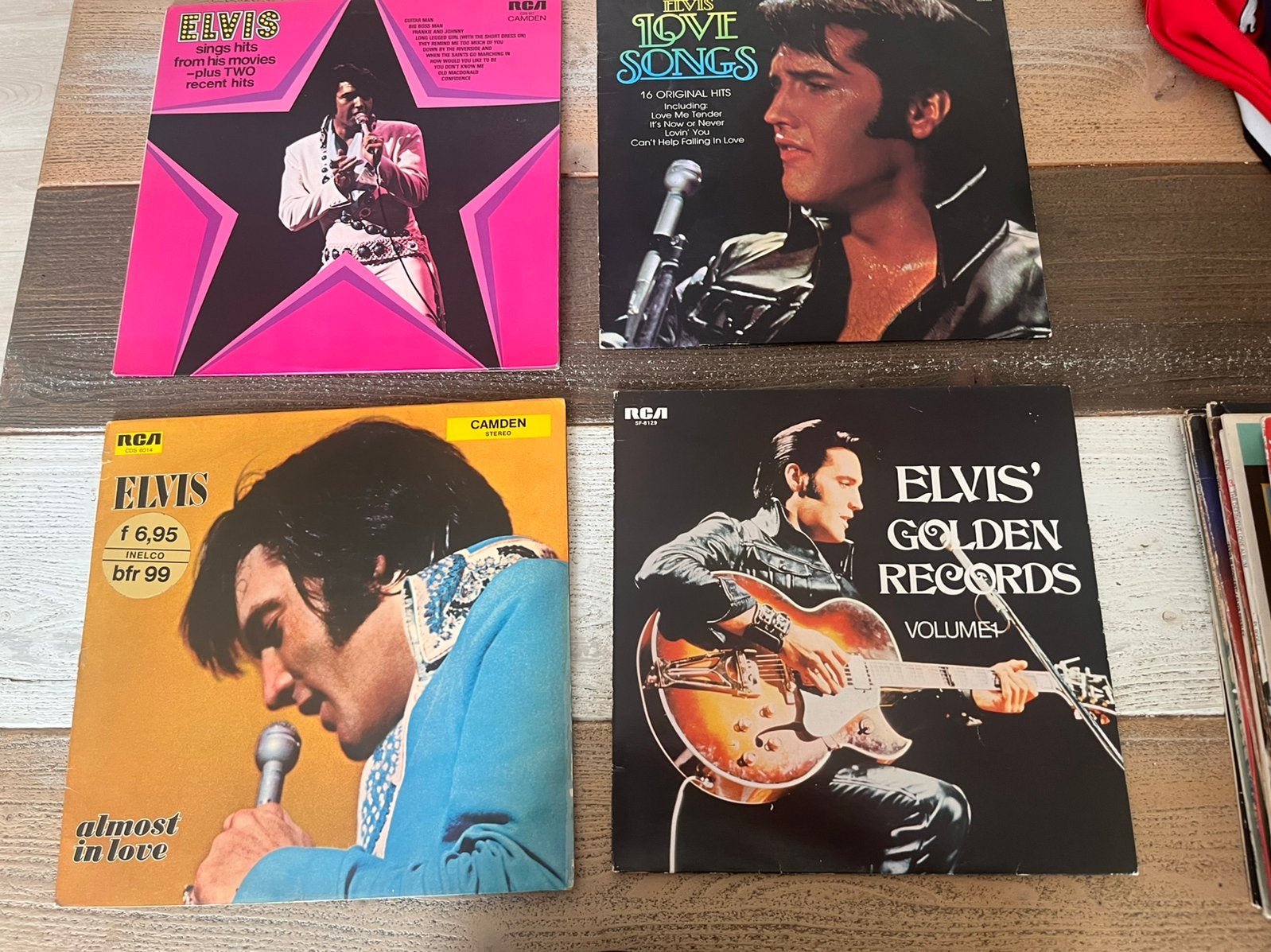 16 platen Elvis Presley, Gebruikt, Overige formaten, Ophalen of Verzenden, Poprock