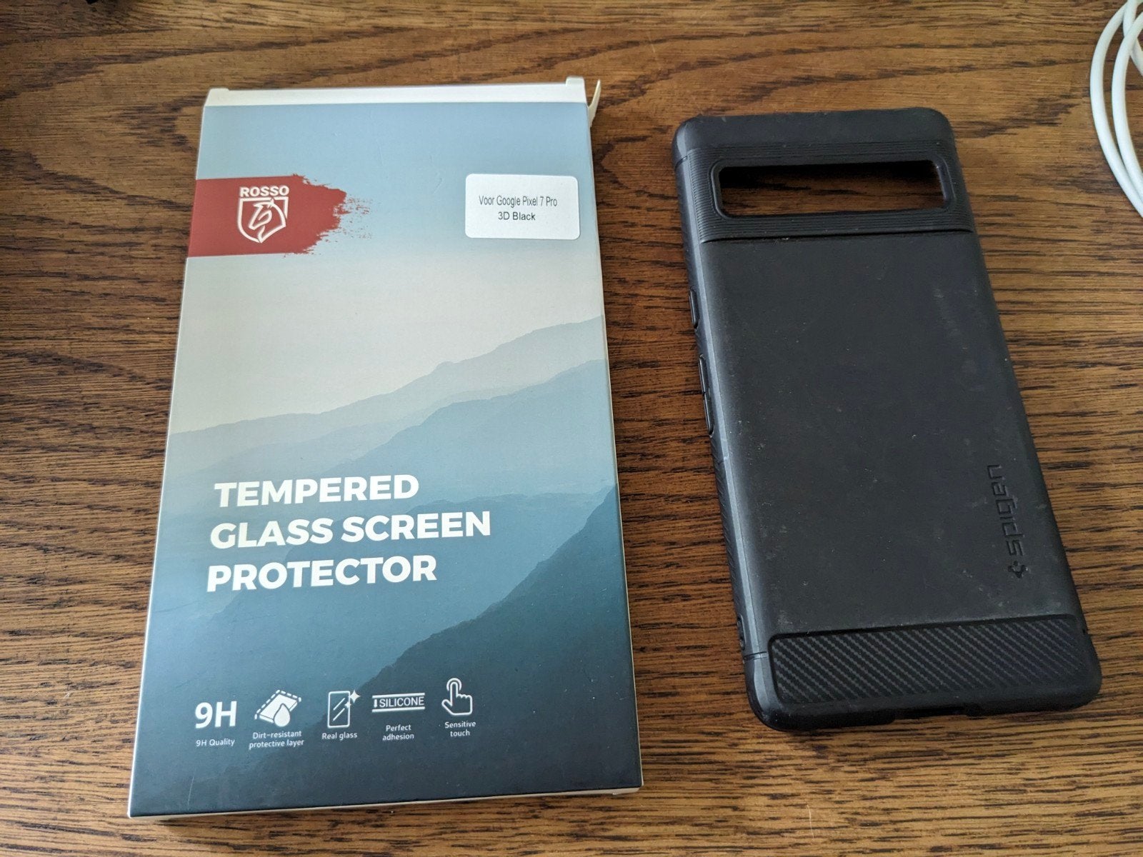 Google pixel 7 pro hoesje en glazen screen protector, Ophalen, Zo goed als nieuw, Hoesje of Tasje